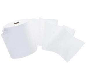 CL1050W Cle 10" PREMIUM WHITE CONTROLLED-USE HAND TOWEL - 925', 6/case - P0504